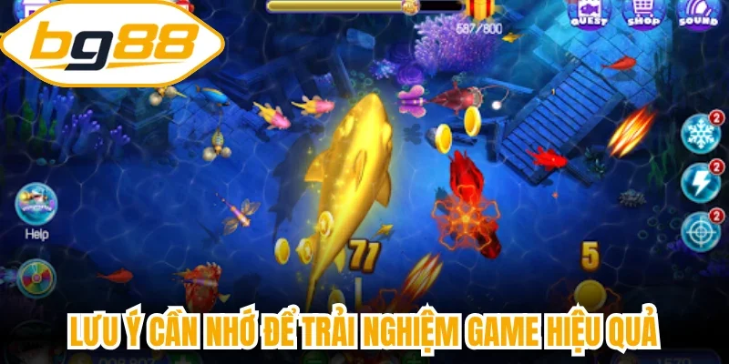 Lưu ý cần nhớ để trải nghiệm game hiệu quả